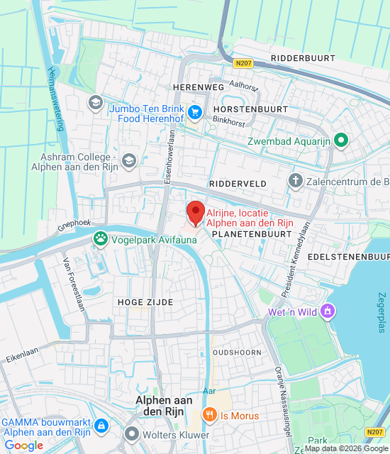 Google maps image for Альфен а/д Рейн