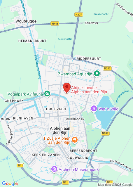 Google maps image for Альфен а/д Рейн